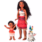 Muñecas Moana y Hermana Simea - Moana 2