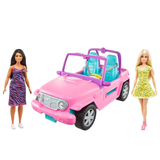 Muñeca Barbie Jeep y Amiga