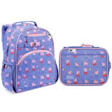Pack Escolar Peppa Pig - Mochila + Lonchera