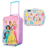 Pack Escolar Princesas - Maleta con Ruedas + Lonchera