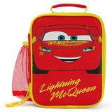 Pack Escolar Rayo McQueen Cars Original Disney - Mochila + Lonchera