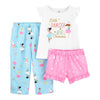 Set Pijama Little Dancer de 3 piezas