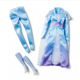 Vestido Muñeca Princesa Elsa Frozen 2