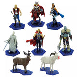 Set Figuras de Lujo Thor: Love and Thunder