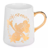 Taza Mickey y Minnie Mouse Gold