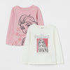Pack de 2 camisetas Frozen 2