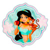 Toalla Jasmine y Abu - Aladdin